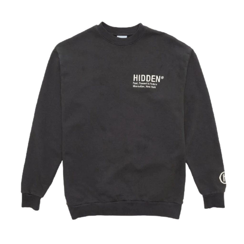 HIDDEN NY LOGO CREWNECK XL | www.fleettracktz.com